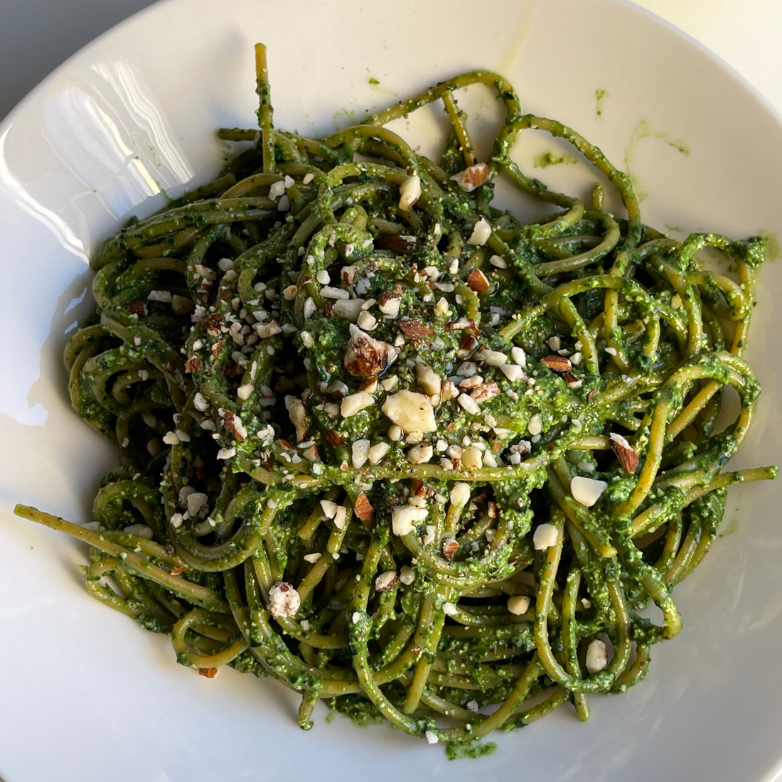 PASTA AL PESTO DI CAVOLO NERO